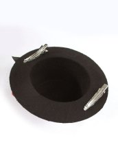画像2: 【新品】トランプ柄レースミニハット(ホワイト) HA_180_B147【通信販売専用商品】 (2)