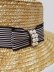 画像3: 【新品】ストライプ麦わらHAT HA_183_B131 (3)