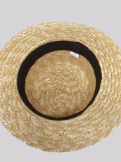 画像4: 【新品】ストライプ麦わらHAT HA_183_B131【通信販売専用商品】 (4)