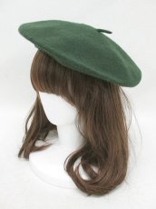 画像1: 【新品】 シンプルベレー帽(グリーン) HA_54_B129【通信販売専用商品】 (1)