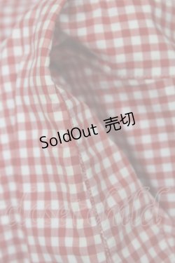 画像6: MEN'S KANEKO ISAO / ギンガムパッチシャツ  アカ O-25-10-21-027-LO-BL-IG-ZT381