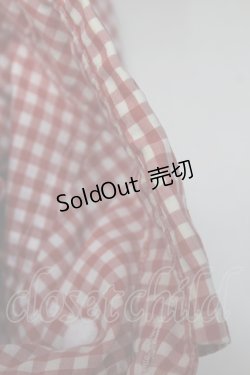 画像4: MEN'S KANEKO ISAO / ギンガムパッチシャツ  アカ O-25-10-21-027-LO-BL-IG-ZT381