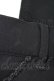 画像3: axes femme / 裾レースストレッチパンツ  黒 Y-25-06-24-042-AX-PA-SZ-ZT338 (3)