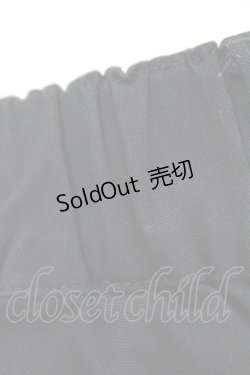 画像6: axes femme / 裾レースストレッチパンツ  黒 Y-25-06-24-042-AX-PA-SZ-ZT338