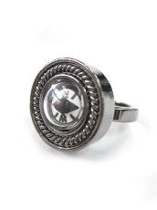 画像1: 【新品】 コンパスリング(ガンメタ) RG_198_B108【通信販売専用商品】 (1)