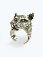 画像1: 【新品】 オオカミリング(ゴールド) RG_200_B108【通信販売専用商品】 (1)