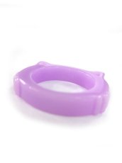 画像3: 【新品】 ネコシルエットリング(パープル) RG_203_B83【通信販売専用商品】 (3)