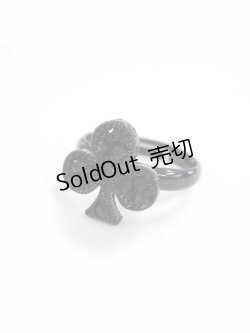 画像1: 【新品】 クローバーリング(黒) RG_216_B91【通信販売専用商品】
