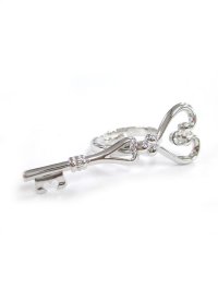 【新品】 ハートキーリング(シルバー) RG_221_B91【通信販売専用商品】