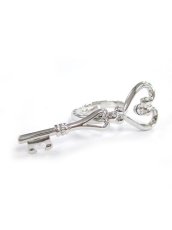 画像1: 【新品】 ハートキーリング(シルバー) RG_221_B91【通信販売専用商品】 (1)