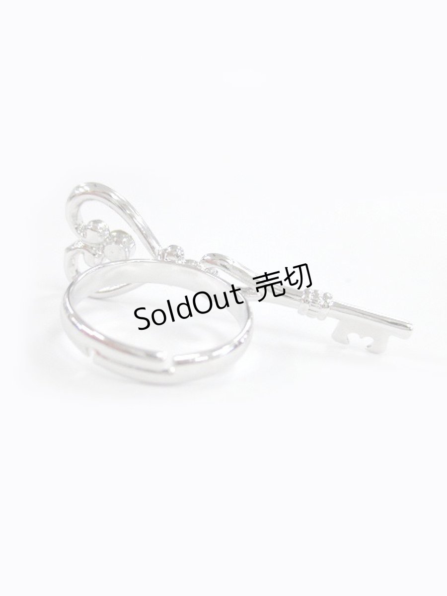 画像3: 【新品】 ハートキーリング(シルバー) RG_221_B91【通信販売専用商品】 (3)