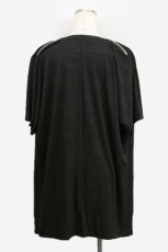 画像2: 【新品】肩Zipドルマンカットソー g_tp TP_116_D006【通信販売専用商品】 (2)