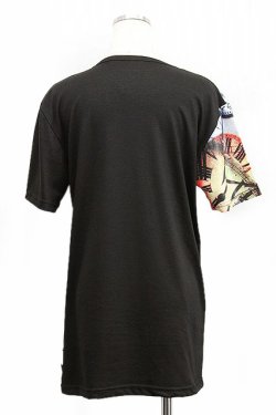 画像2: 【新品】時計pt切替Tシャツ(黒) g_tp TS_117_D016