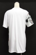 画像2: 【新品】時計pt切替Tシャツ(白) g_tp TS_118_D016【通信販売専用商品】 (2)