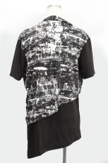 画像2: 【新品】タートル風切替半袖カットソー g_tp TP_124_D019【通信販売専用商品】 (2)
