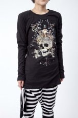 画像1: 【新品】ジュエルスカルカットソー(Cut and sewn) g_tp TP_077_D011【通信販売専用商品】 (1)