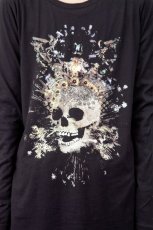 画像3: 【新品】ジュエルスカルカットソー(Cut and sewn) g_tp TP_077_D011【通信販売専用商品】 (3)