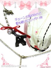 画像3: 【新品】エッフェル塔アンティークネックレス レッド NE_009_B88【通信販売専用商品】 (3)