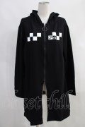 NieR Clothing / ZIP UPロングパーカー H-23-10-07-1009-PU-TO-KB-ZT210