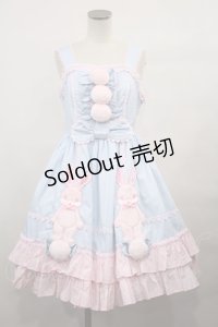 Angelic Pretty /  なかよしバニージャンパースカート H-23-10-17-1001-AP-OP-KB-ZH