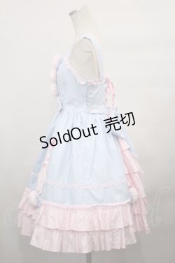 画像2: Angelic Pretty /  なかよしバニージャンパースカート H-23-10-17-1001-AP-OP-KB-ZH