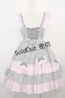 画像3: Angelic Pretty / ギンガムシャーベットジャンパースカート H-23-10-20-017-AP-OP-NS-ZH