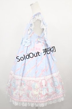 画像2: Angelic Pretty / MELODY TOYSハイウエストジャンパースカート H-23-10-20-020-AP-OP-NS-ZH