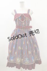 metamorphose / Harry Potterプリントジャンパースカート H-23-10-26-078-ME-OP-NS-ZH