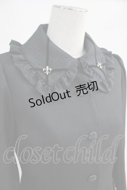 画像4: Moi-meme-Moitie / リリークロスフレアコート 2 黒 H-23-10-27-1069-MO-CO-KB-ZH