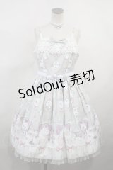 Angelic Pretty / 猫のお茶会ジャンパースカートSet H-23-10-28-027-AP-OP-NS-ZH