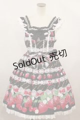 Angelic Pretty / Dessert Berryジャンパースカート H-23-10-30-2002-AP-OP-SK-ZH