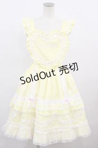 Angelic Pretty / Heart胸あて付スカート H-23-10-30-2024-AP-SK-SK-ZH