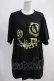 画像1: NieR Clothing / チェックプリントTシャツ  黒 H-23-11-04-1046-PU-TO-KB-ZT243 (1)