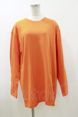 画像1: NieR Clothing / ORANGE RABBIT LONG CUTSEW XL オレンジ H-23-11-07-1067-PU-TO-KB-OS