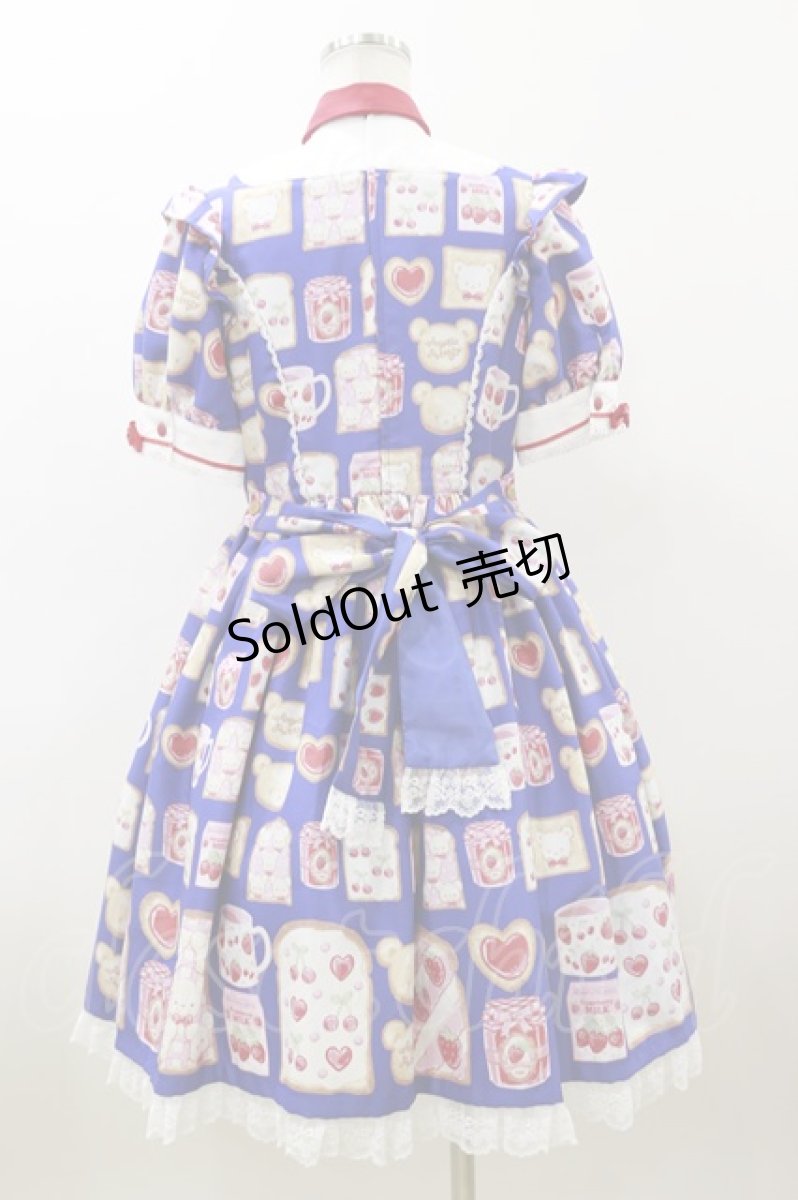 画像2: Angelic Pretty / Sunny Day Brunchワンピース F ブルー H-23-11-20-085-AP-OP-NS-ZH (2)