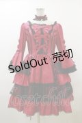 Angelic Pretty / Cat's Masqueradeドレス Free ワイン H-23-11-21-096-AP-OP-NS-ZH