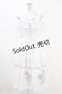 metamorphose / 【プラスサイズ】Disney princessジャンパースカートセット プラスサイズ オフホワイト H-23-11-23-015-ME-OP-NS-ZH