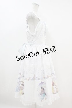 画像3: metamorphose / 【プラスサイズ】Disney princessジャンパースカートセット プラスサイズ オフホワイト H-23-11-23-015-ME-OP-NS-ZH