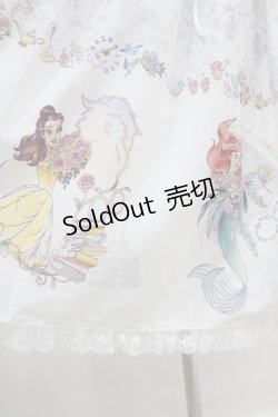 画像5: metamorphose / 【プラスサイズ】Disney princessジャンパースカートセット プラスサイズ オフホワイト H-23-11-23-015-ME-OP-NS-ZH