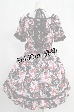 画像2: BABY,THE STARS SHINE BRIGHT / シュガーブーケ柄シャーリングワンピース H-23-11-24-031-BA-OP-NS-ZH