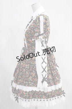 画像2: Angelic Pretty / いちごプリンセスワンピース Free ブラック H-23-11-27-017-AP-OP-NS-ZH