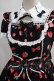 画像4: Angelic Pretty / Strawberry Parlouｒワンピース Free ブラック H-23-11-27-022-AP-OP-NS-ZH (4)