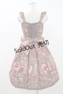 画像3: BABY,THE STARS SHINE BRIGHT / Strawberry Loves Chocolate柄エプロンフリルジャンパースカート・カチューシャセット H-23-12-01-026-BA-OP-NS-ZH