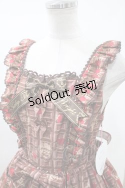 画像5: BABY,THE STARS SHINE BRIGHT / Strawberry Loves Chocolate柄エプロンフリルジャンパースカート・カチューシャセット H-23-12-01-026-BA-OP-NS-ZH