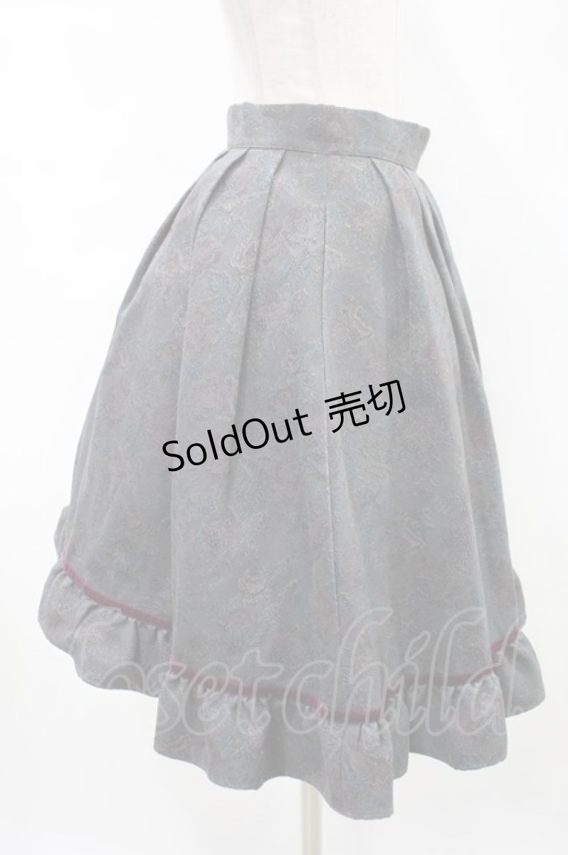 画像3: Moi-meme-Moitie / ゴブランリボンスカート H-23-12-03-017-MO-SK-KB-ZH (3)