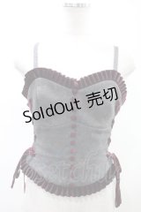 Moi-meme-Moitie / 編み上げゴブランビスチェ H-23-12-03-027-MO-TO-KB-ZH