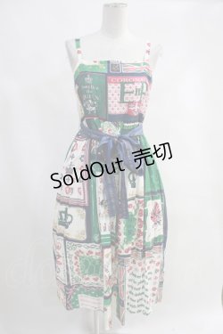 画像1: Jane Marple / Here's to the Queenのマキシドレス H-23-12-04-001-JM-OP-KB-ZT102