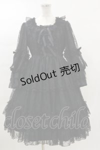 Angelic Pretty / Lacy Primaワンピース Free ブラック H-23-12-13-061-AP-OP-NS-ZH