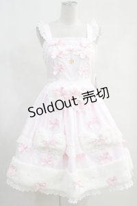 BABY,THE STARS SHINE BRIGHT / Ruban de Noel Neigeジャンパースカート Free ピンク H-23-12-13-1010-BA-OP-NS-ZH