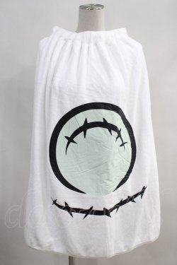 画像1: NieR Clothing / ターバン付き巻くバスタオル  白 H-23-12-18-1054-PU-ZA-KB-ZT335